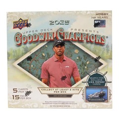 2025 Upper Deck Goodwin Champions Hobby Box